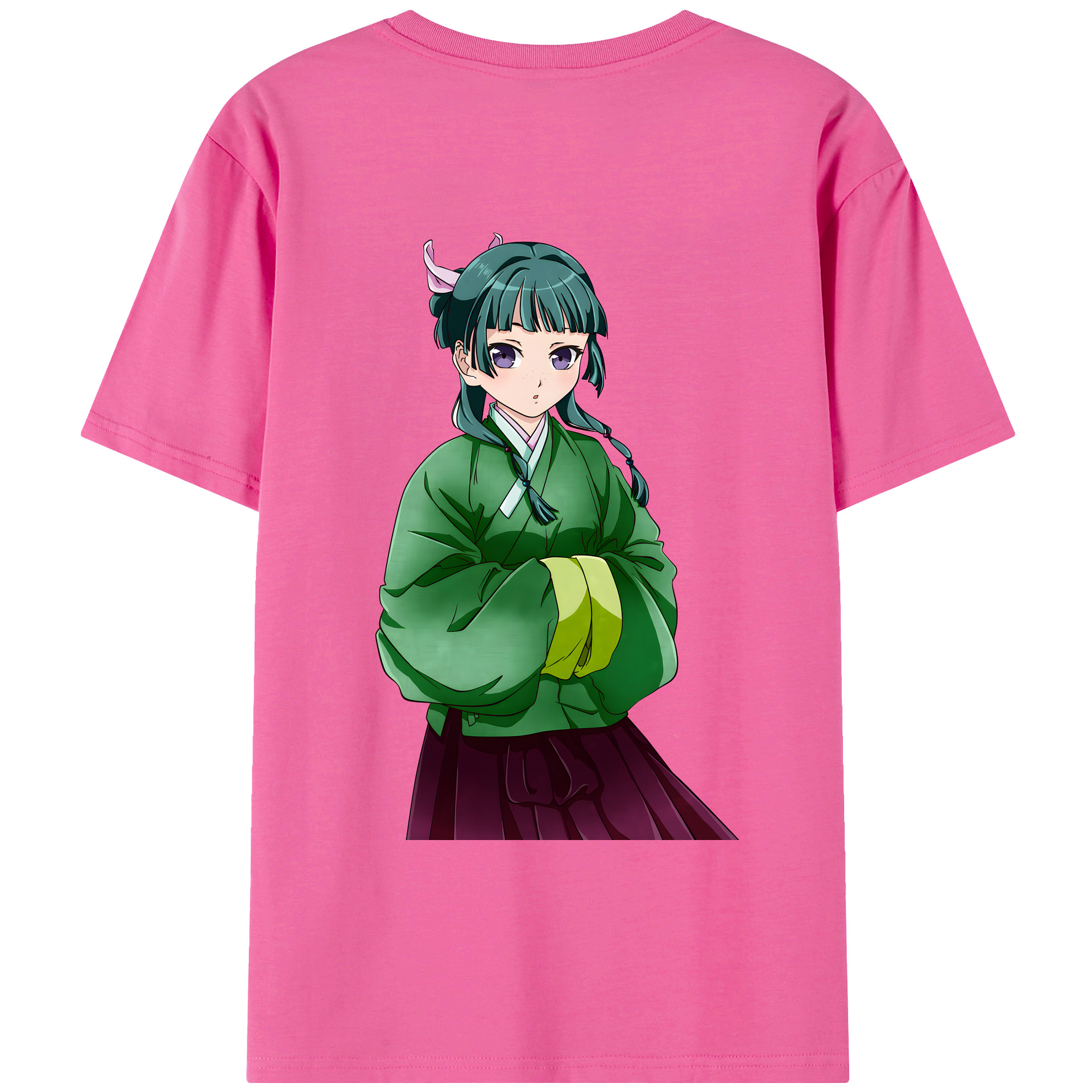 （画像用） 薬屋のひとりごと The Apothecary Diaries レディース半袖Tシャツ(バックプリント)